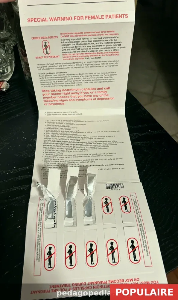 Roaccutane 40mg — prise en charge de traitement de l'acné en pharmacie