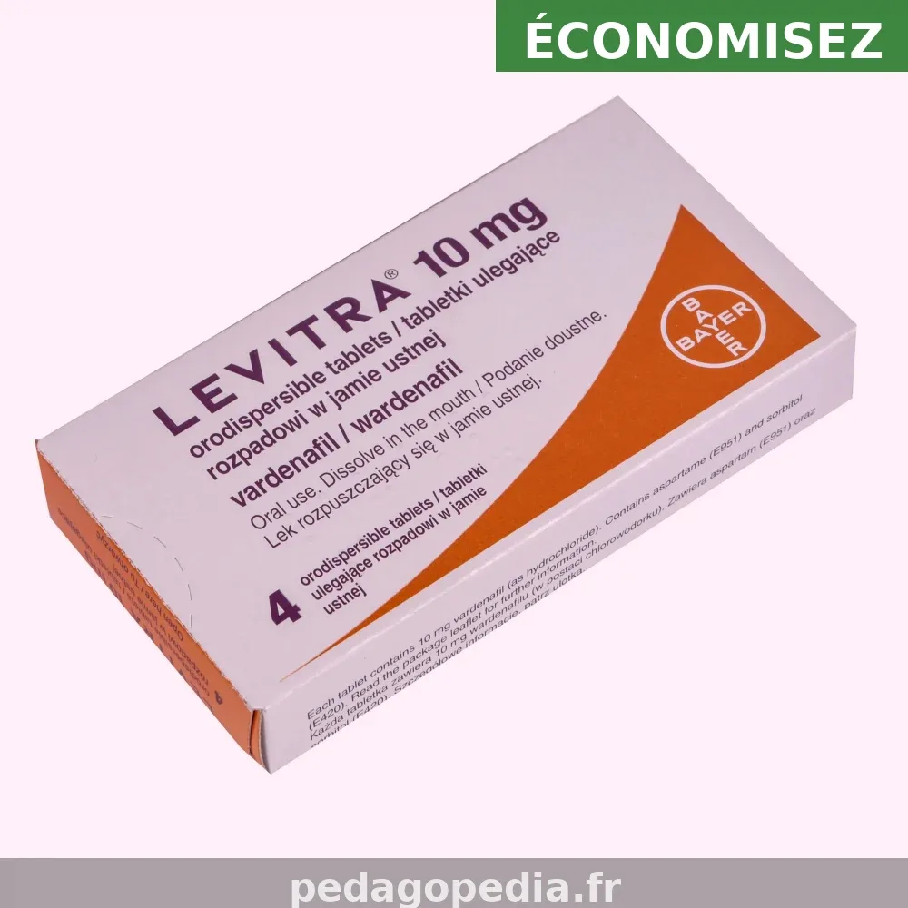 Levitra 10mg (Vardenafil) — traitement dysfonction érectile | Pharmacie agréée
